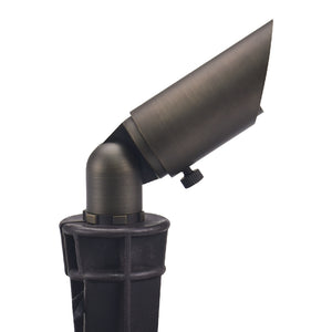 LT2104 Solid Brass Low Voltage Landscape Spotlight