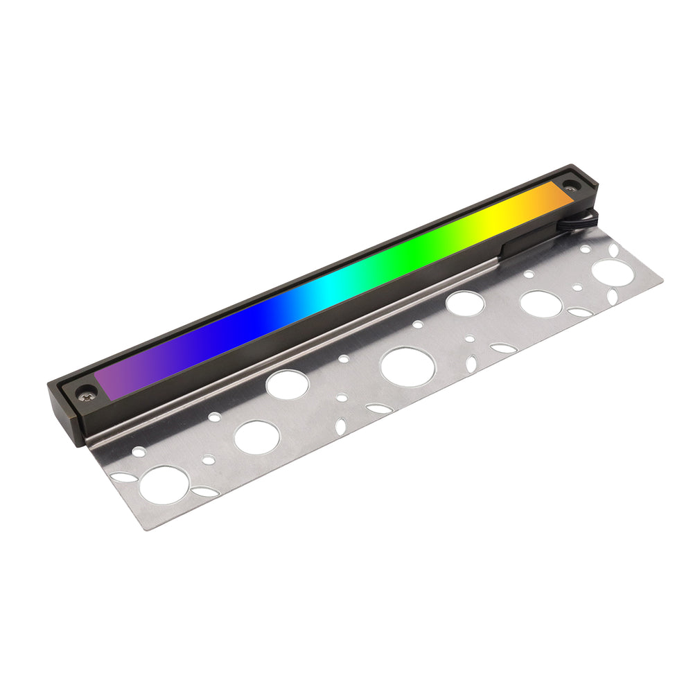 LT2701PL1 12 Inch Die Cast Brass RGB CCT Tunable Smart Hardscape Light